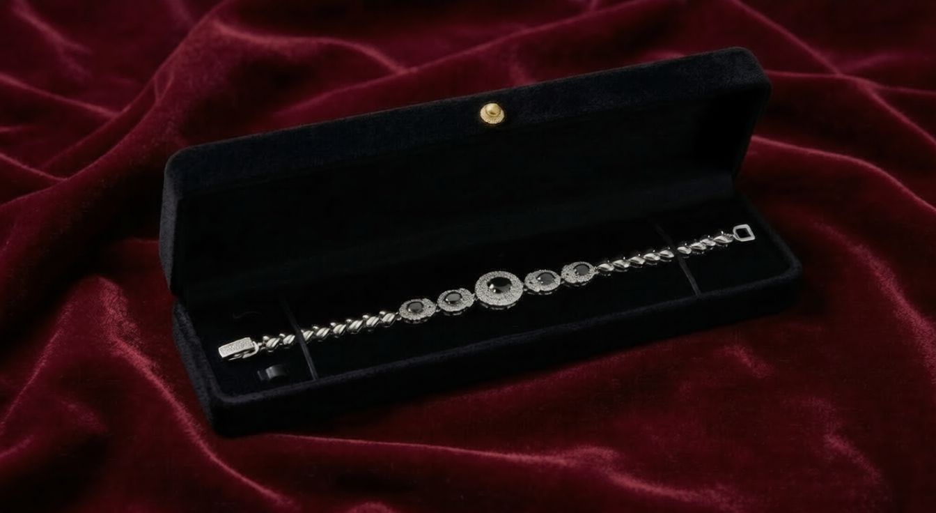 The Onyx Midnight Bracelet
