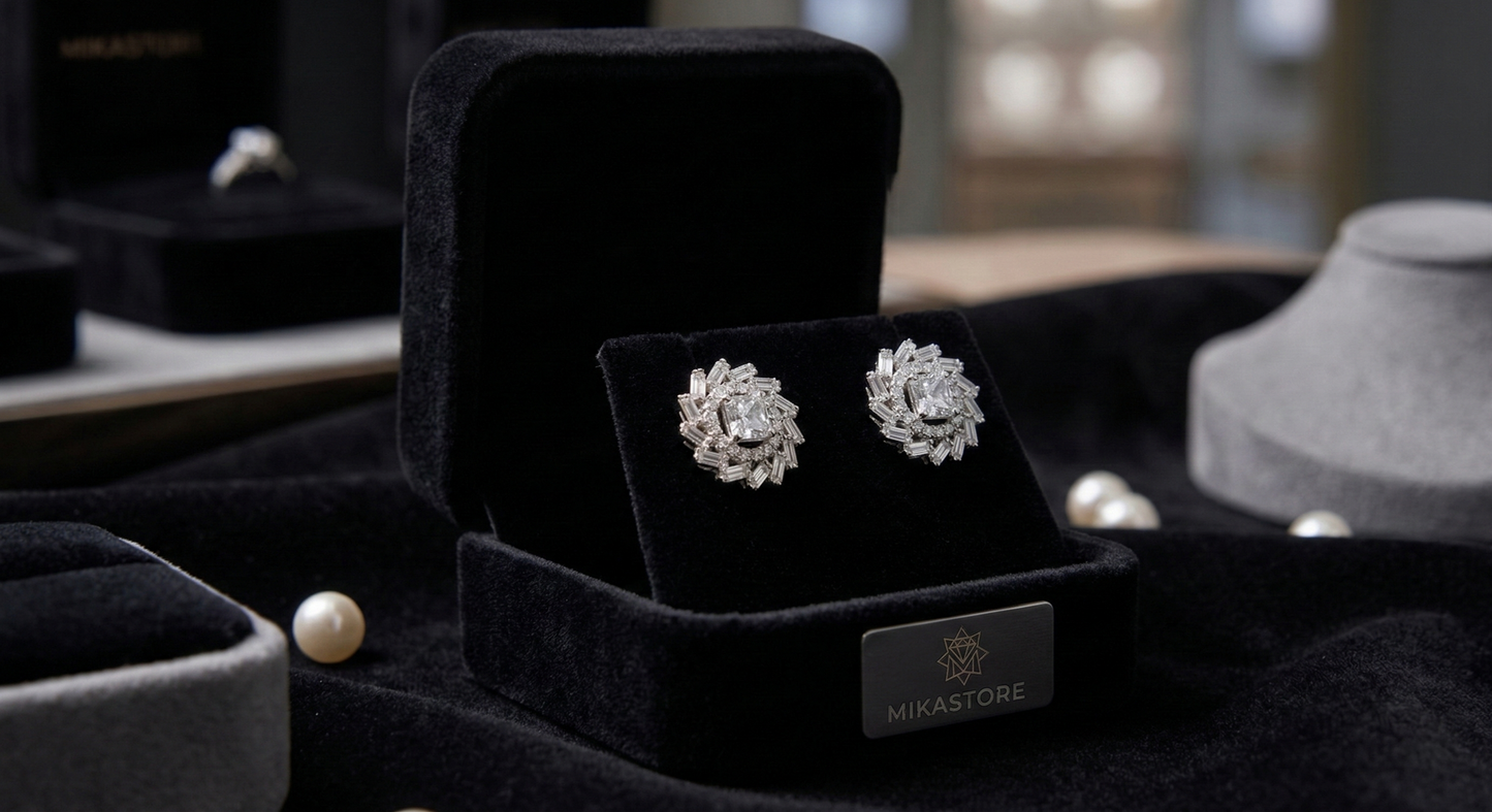 The Majestic Whirlwind Earring Set